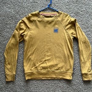 Patagonia Mustard Yellow Crew Neck